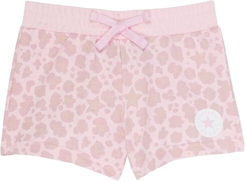 Converse Girl's All Over Print Leopard Shorts (Little Kids) in Saudi Arabia