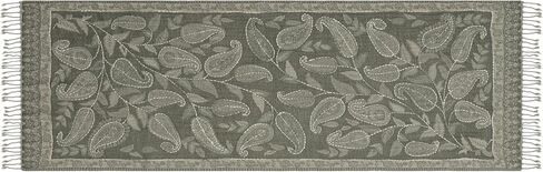 100% LAMB WOOL THICK, HAND EMBROIDERED BEAUTIFUL PAISLEY & FLORAL LARGE, WARM PASHMINA, SCARF, STOLE, WRAP in Saudi Arabia