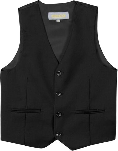 Spring Notion Big Boys' Four Buttons Suit Vest Waistcoat in Kuwait
