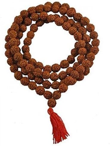 Petrichor Rudraksha Mala 108+1 خرز وسوار Rudraksha in Kuwait