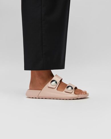 ECCO Women's Cozmo Two Band Button Slide Sandal in Saudi Arabia