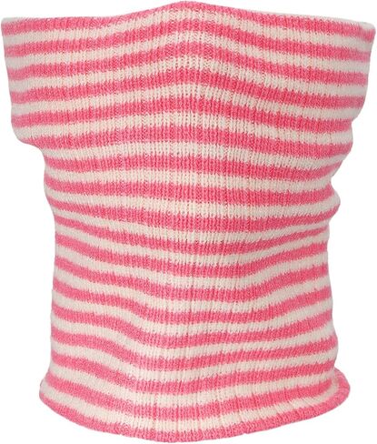 PATIKIL Winter Neck Warmer, Cold Weather Face Cover Men Knitted Fleece Neck Gaiter Women Ski Scarfs in Kuwait