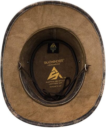 Sidewinder Crushable Cowboy Hat for Men Women Lightweight Handcrafted Western Shapeable Outback Hat Wide Brim Durable Cowgirl in Saudi Arabia