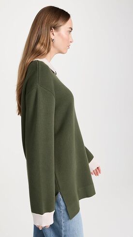 Closed Women's Polo Long Sleeve Sweater in Kuwait