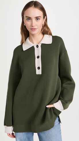Closed Women's Polo Long Sleeve Sweater in Kuwait