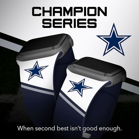 سوار ساعة Game Time Dallas Cowboys HD Champion Series متوافق مع ساعة Apple Watch in Saudi Arabia