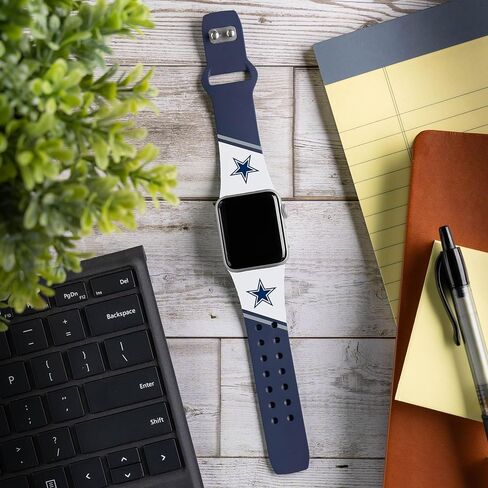 سوار ساعة Game Time Dallas Cowboys HD Champion Series متوافق مع ساعة Apple Watch in Saudi Arabia