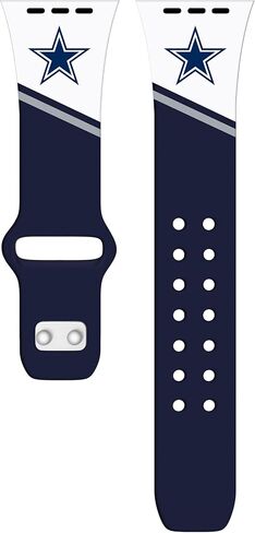 سوار ساعة Game Time Dallas Cowboys HD Champion Series متوافق مع ساعة Apple Watch in Saudi Arabia