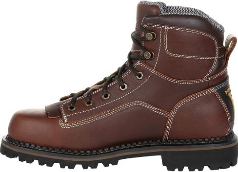 Georgia Boot Men's 6in Amp Lt Low Heel Logger Industrial Boot in Saudi Arabia