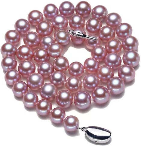 Kivelo Freshwater Cultured Pearl Necklace Set - Sterling Silver Pearl Stud Earrings is a women's Jewelry set made from a combination of AAAA grade Pearls in Kuwait