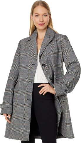 Vince Camuto Single-Breasted Shawl Collar Coat V29776-ME in Saudi Arabia
