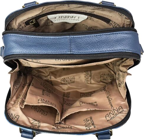 Anna by Anuschka Double Zip Organizer Satchel in Saudi Arabia