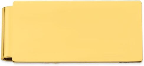 Diamond2Deal 14k Gold Plated Kelly Waters Hinged Money Clip for Men 23x50 mm, NA, na in Saudi Arabia