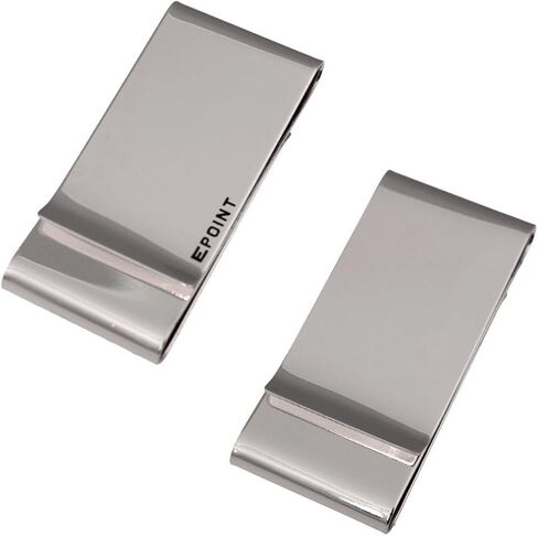 Epoint EQA07C01 مشبك نقود أسود من الفولاذ المقاوم للصدأ وحامل بطاقة الائتمان لملحقات الخروج من النادي in Kuwait