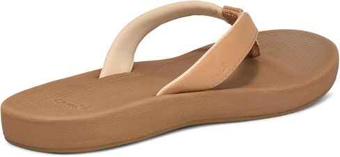 Sanuk Womens Cosmic Shores | Water Resistant Flip Flops for Women | EVA Footbed With Arch Support | Women's Beach Sandals in Saudi Arabia