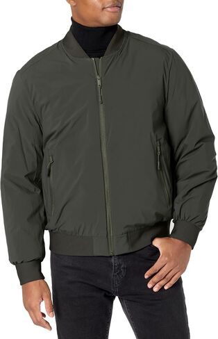DKNY Men's Clean Zip Front Bomber Jacket in Saudi Arabia