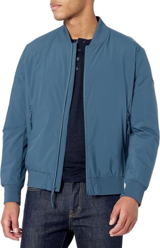 DKNY Men's Clean Zip Front Bomber Jacket in Saudi Arabia