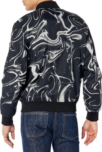 DKNY Men's Clean Zip Front Bomber Jacket in Saudi Arabia