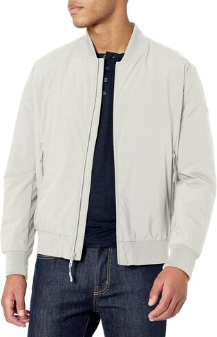 DKNY Men's Clean Zip Front Bomber Jacket in Saudi Arabia