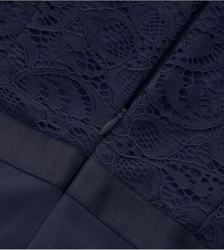 فساتين رسمية من DRESSTELLS للنساء 2023 لحفلات الزفاف الشيفون بأكمام كيب ووصيفات العروس وحفلات العودة للوطن الجدد وحفلات العودة إلى المدرسة وحفلات السهرة باللون الكحلي M in Kuwait