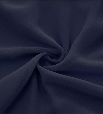 فساتين رسمية من DRESSTELLS للنساء 2023 لحفلات الزفاف الشيفون بأكمام كيب ووصيفات العروس وحفلات العودة للوطن الجدد وحفلات العودة إلى المدرسة وحفلات السهرة باللون الكحلي M in Kuwait