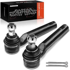 A-Premium 2 x Front Outer Tie Rod Ends, Compatible with Subaru Outback 00-14, Forester 98-19, Impreza 93-16, Crosstrek 16-19, Legacy 93-14, Ascent 19, Tribeca 08-14, WRX (STI) 13-19, Saab 9-2X 05-06