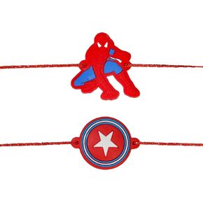 Set of 2 Rakhi for Small Brothers Designer Rakhi Rakhi for Sister, Rakhi for Little Brother Bhai | Raksha Bandhan Elephant Rakhi for Brother with Greeting card and Roli Chawal (Design5)