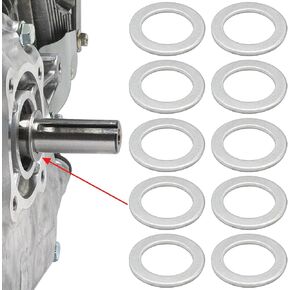 Clutch Spacer Shim for Mini Bike Go Kart 3/4 Shaft, for Coleman CT200U BT200X KT196 Baja MB165 Massimo MB200 Predator 212cc 6.5hp GX160 GX200 Engine 30 Series Torque Converter Shim in Saudi Arabia