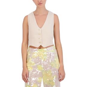 Women's Sleeveless V Neck Vest Top
