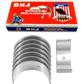 DNJ RB602.10 Oversize Rod Bearings for 1968-1989 / Nissan / 200SX, 510, 521 Pickup, 610, 620, 620 Pickup, 710, 720, D21, Pathfinder / 1.6L-2.4L / SOHC / L4 / 8V / L16, L18, L20B, Z20, Z20E, Z20S, Z22