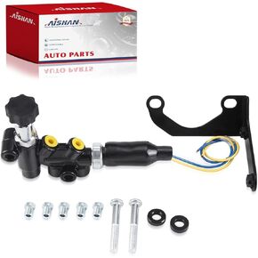 Universal Combination Proportioning Valve for Connecting Valve 260-13190 260-11179 and Master Cylinder,Compatible with Wilwood Style & Adjustable Knob, Complete Mounting Bracket Kit
