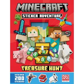Minecraft Sticker Adventure: Treasure Hunt