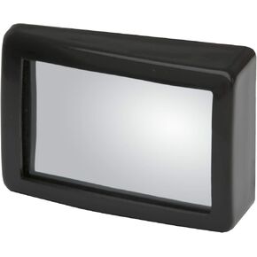 610851 2 x 1-Inch Wedge Plastic Stick-On Blind Spot Mirror, Convex Glass