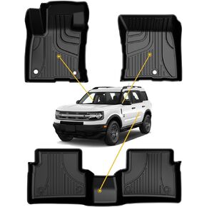 Original 2022-2024 Maverick Truck Bed Mat for Ford Maverick XL XLT Lariat and Maverick Hybrid - All Weather Bed Liner Trunk Cargo Liner - Cargo Mat Custom Fit Ford Maverick SuperCrew 2022 2023 2024