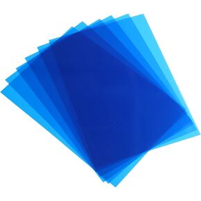 PATIKIL 12 Mil Clear PVC Binding Covers, 15 Pcs Front View Protector Un-Punched A4 Letter Size for Presentation, Report, Paper, Business Office Supply Document, Transparent Pink