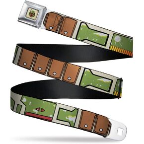 Star Wars Seatbelt Buckle Belt, Star Wars Boba Fett Utility Belt, Adjustable