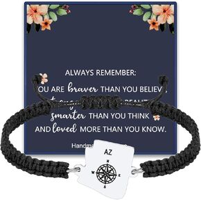 Fifty State Bracelet Expandable Travel Bracelet Country Map Charm Jewelry Gift for Women Teens Best Friend Bracelet New Begining Gifts﻿ With Jewelry Box