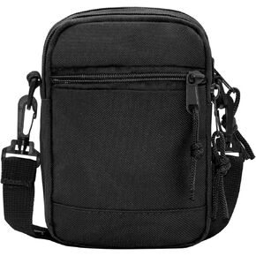 Long Keeper Small Messenger Bag for Men Women Adjustable Mini Belt Bag Crossbody Phone Bag Sling Bag Purse for Travel Sports