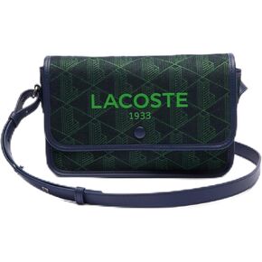 Lacoste Unisex Flap Crossover Bag, Mono Marine 166 Vert 132, One in Saudi Arabia