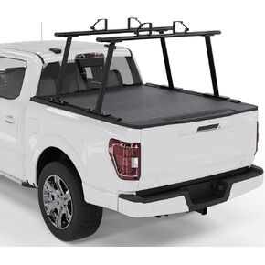 رف سرير شاحنة من الألومنيوم قابل للتعديل رف سلم سرير شاحنة صغيرة مع توقف سلم in Kuwait