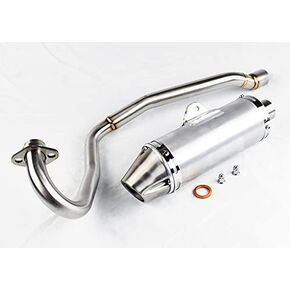 كاتم صوت عادم من الفولاذ المقاوم للصدأ لـ Kawasaki KLX 110 KLX110L DRZ110, ME-001