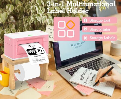 حامل ملصقات حراري لطابعة ملصقات سطح المكتب، حامل ملصقات للملصقات والملصقات المروحية، حامل ملصقات طابعة حرارية لطابعة ملصقات سطح المكتب in Kuwait