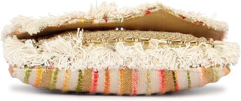 Rajasthani Indian Art Sling Bag Foldover Clutch Purse For Women, Indian Handcrafted Foldover Sling Clutch in Kuwait