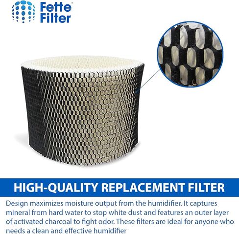 HWF75 Replacement Wicking Filter Compatiable with Holmes Filter D HWF75 HWF75CS HWF75PDQ-U HF222 & Sunbeam Cool Mist Humidifier Models 3000 Series. Pack of 2 in Saudi Arabia