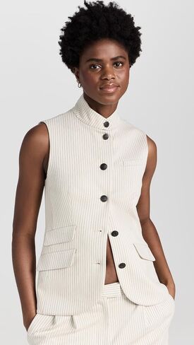 rag & bone Women's Ponte Slade Vest in Saudi Arabia