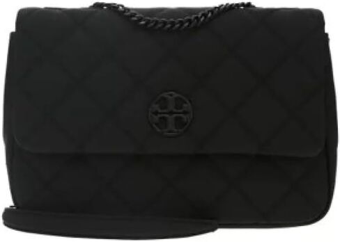 Tory Burch 149681 Willa Matte Black With Black Hardware Women's Shoulder Bag in Saudi Arabia