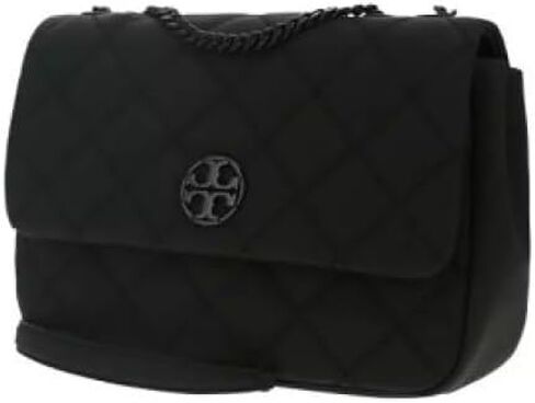 Tory Burch 149681 Willa Matte Black With Black Hardware Women's Shoulder Bag in Saudi Arabia