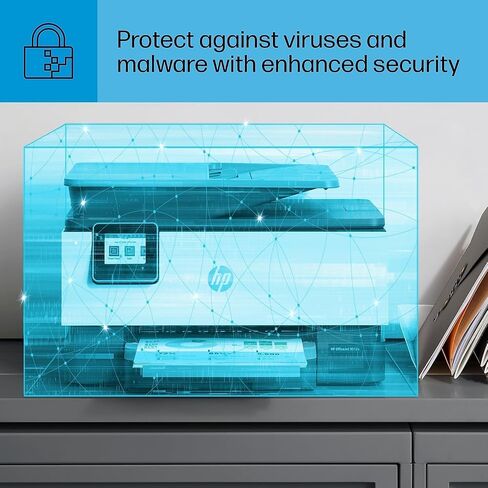 طابعة HP OfficeJet 9012e اللاسلكية النافثة للحبر الملونة الكل في واحد ضمان HP لمدة عام واحد مجانًا لمدة 6 أشهر طباعة حبر فورية ومسح ضوئي وفاكس 2.7 بوصة تحكم باللمس 20 صفحة في الدقيقة أسود 16 صفحة في الدقيقة لون، 1G5L4A (متجدد) in Saudi Arabia