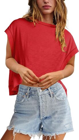 ReachMe Womens Open Back Workout Tops Athletic Backless Cropped T-shirts Short Sleeve Gym Yoga Shirts in Saudi Arabia