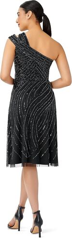 Adrianna Papell Women's Beaded One Shoulder Dress in Saudi Arabia